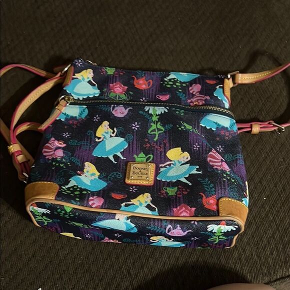Dooney & Bourke Handbags - Dooney & Bourke Disney Alice in Wonderland hard to find Crossbody bag